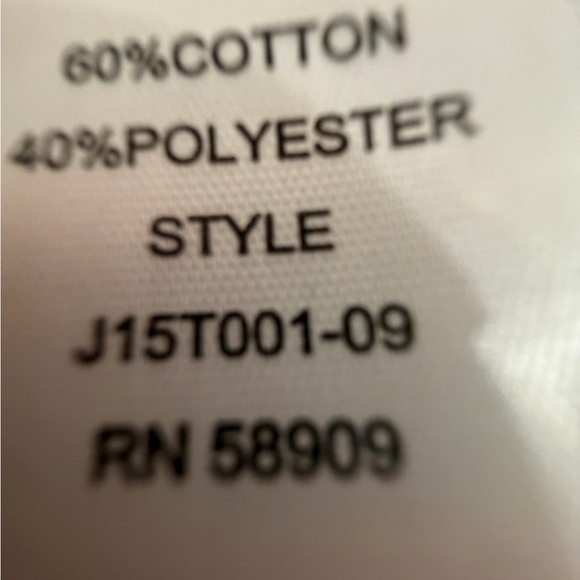 Gianni Bini NWT Women’s Cowgirl Tee - Cream and Pink Size L - Picture 5 of 5